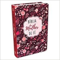 Biblia NVI - Biblia Da Mulher De Fé - Capa Dura Floral - 7713898