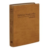 Bíblia Sagrada Rc - Letra Gigante (semi-luxo Marrom) 7897185854251