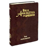 Bíblia Apologética Com Apócrifos - Edição Ampliada Rc 1997 - Luxo Marrom 7897185853278