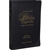 Bíblia RC Letra Gigante com Índice - Luxo Preta - 7898521811358