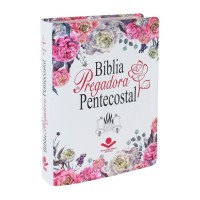 Bíblia da Pregadora Pentecostal Floral - Com índice - 7899938406823