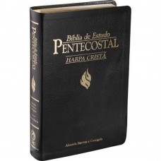 Bíblia de Estudo Pentecostal Média com Harpa Cristã - RC