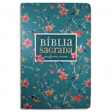 Bíblia NVI Leitura Perfeita capa Primavera com Letra Grande - 978-8578605650