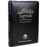 Bíblia Sagrada Letra Gigante - RA - 7898521817053 Letra Gigante -  Ziper 