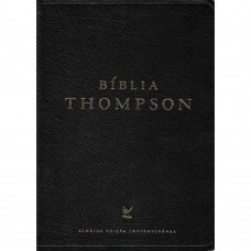 Bíblia Thompson AEC - capa couro sintético preto