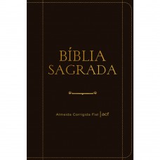 BIBLIA SAGRADA ACF AGAPE MARROM CAPA DURA - 9786586033175