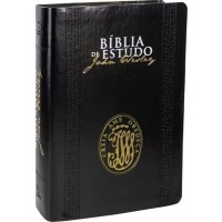 Bíblia De Estudo John Wesley Preta - NAA