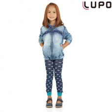 Lupo-2608 Meia-Calça Legging Infantil