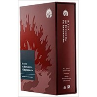 A Bíblia de Estudo da Fé Reformada - Capa Dura Bordô, Estojo - RA  -  ‎ 978-1642893236