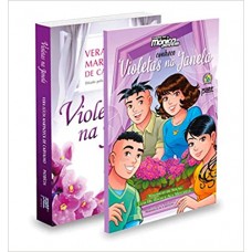 Kit Violetas na Janela, Turma da Mônica Jovem Conhece Violetas na Janela -  Vera Lúcia Marinzeck de Carvalho 