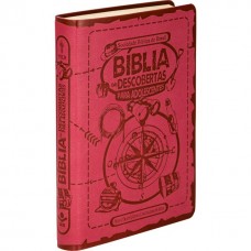 Bíblia das Descobertas para Adolescentes - Couro sintético Pink - Nova Tradução na Linguagem de Hoje (NTLH) 