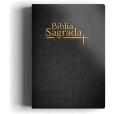 Biblia Nvi Semi Luxo Preta - Geografica - 9786556550398