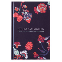 Biblia Nova Versao Transformadora - NVT - Flores indianas - Capa Dura