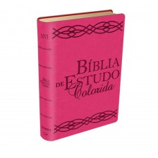 Bíblia de Estudo Colorida NVI - Pink