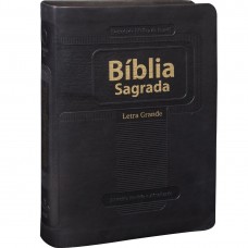 Bíblia Sagrada Letra Grande - Preta - RA - 7898521806651