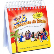 365 Atividades da Bíblia - Capa brochura, espiral 