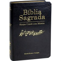 Bíblia Sagrada Harpa Cristã com Música - 7908234002735