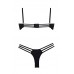 CONJUNTO TODO TRABALHADO EM RENDA COM DETALHE EM LIÓS NO BOJO (JUNTA OS SEIOS) COR PRETO COM ROXO - 446 - SDP CONJUNTO TODO TRABALHADO EM RENDA COM DETALHE EM LIÓS NO BOJO (JUNTA OS SEIOS) COR PRETO COM ROXO - 446 - SDP