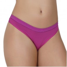 Calcinha básica em microfibra com cós elástico exposto -  B06 