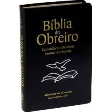 Bíblia do Obreiro - Concordancia Dicionario Auxilios Cerimonias -  Revista e Corrigida 