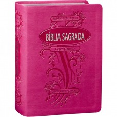 Biblia letra grande - RC - Pink - 7898521816896 