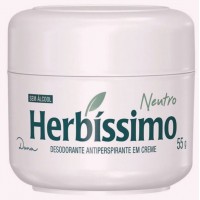 Desodorante Unissex -Herbíssimo - Creme Desodorante Neutro (55g)