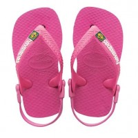 Havaianas Baby Brasil Logo Pink