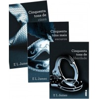 Trilogia Cinquenta Tons - 3  Volumes -  E L James