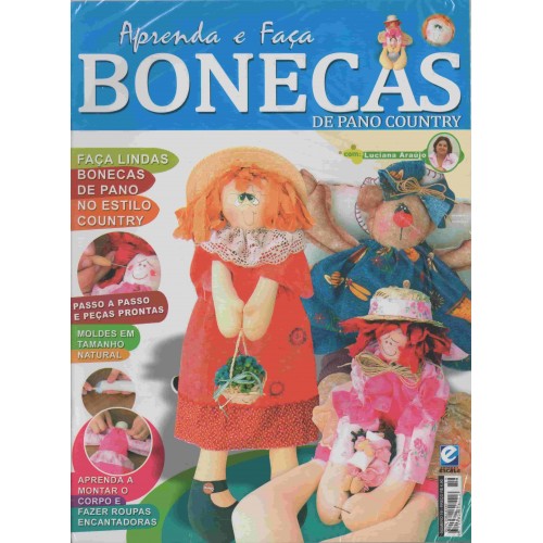 Revista De Moldes De Roupas De Bonecas